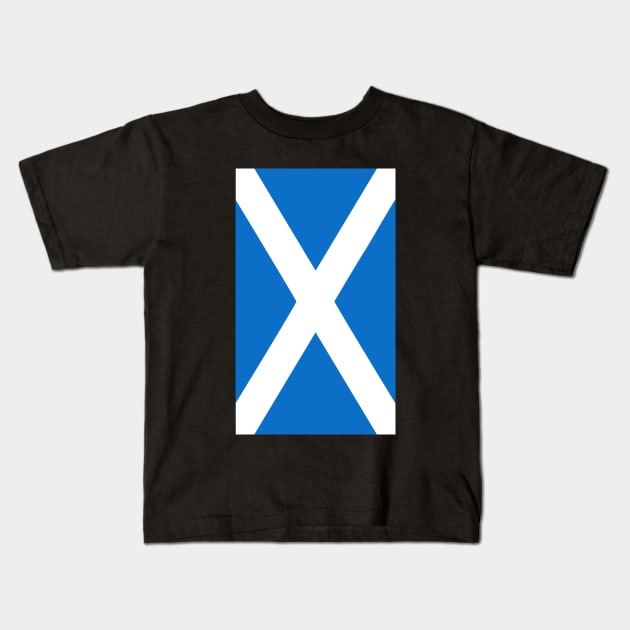 Scottish Flag Kids T-Shirt by BigTime